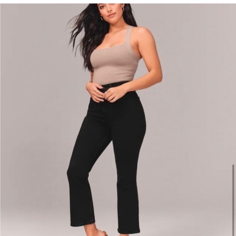 A&F Kick Flare Ultra High Rise